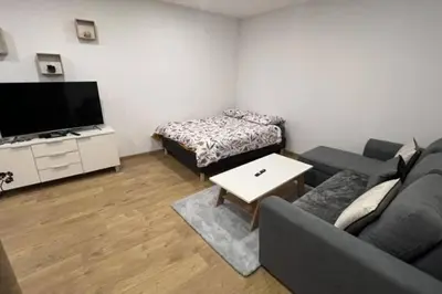 Télévision ou salle de divertissement dans l'établissement Joli Studio