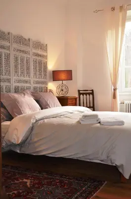 Un ou plusieurs lits dans un hébergement de l'établissement La Maison des Fontaines d'Alsace