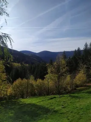 Paysage naturel près de la maison de vacances
