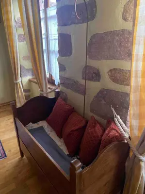 Coin salon dans l'établissement Le Majestueux dans le centre historique