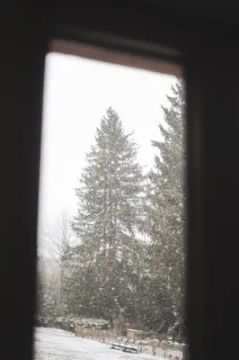 L'établissement Domaine du Pré-Saint-Georges en hiver