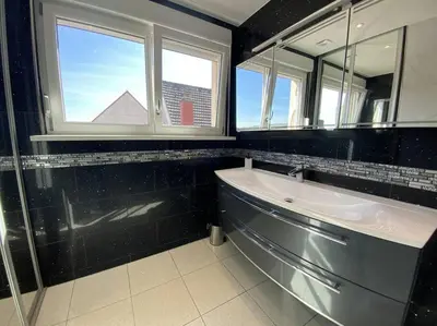 Salle de bains dans l'établissement Chez Florence Ammerschwihr