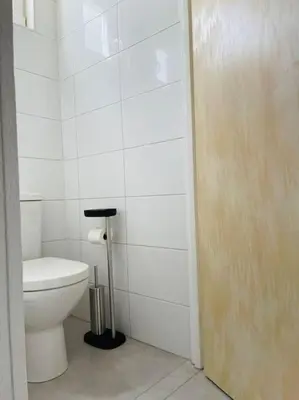 Salle de bains dans l'établissement Gîte du Charme - atypique et chaleureux
