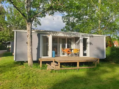 Jardin de l'établissement Camping Pré Vologne
