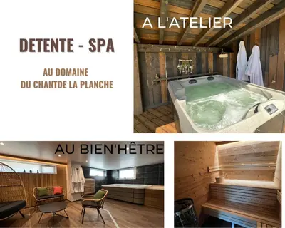 Plan de l'établissement Domaine du Chant de la Planche - SPA - Hautes Vosges