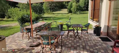 Jardin de l'établissement Chambres d’hôtes plateau des mille étangs