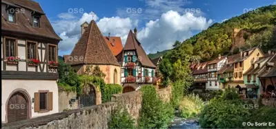 Paysage naturel près de la maison de vacances