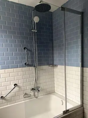 Salle de bains dans l'établissement CosyAttic