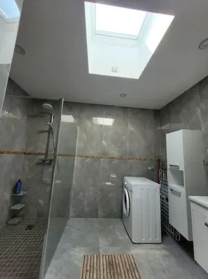 Salle de bains dans l'établissement Cocon zen et confortable à proximité de Colmar