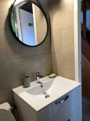 Salle de bains dans l'établissement Duplex - Proche de Gérardmer