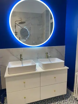Salle de bains dans l'établissement Nid urbain Colmarien - 4 personnes - garage