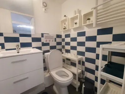 Salle de bains dans l'établissement Le 29 Semm
