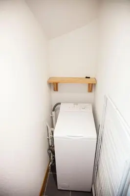 Un ou plusieurs lits dans un hébergement de l'établissement Gîte „La maison des épices“