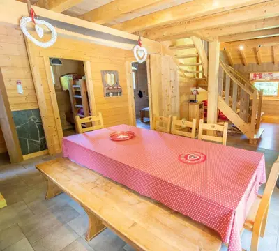 Plan de l'établissement Chalet Cafourotte, au calme, SPA