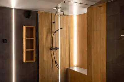 Salle de bains dans l'établissement Eden du Boenlesgrab