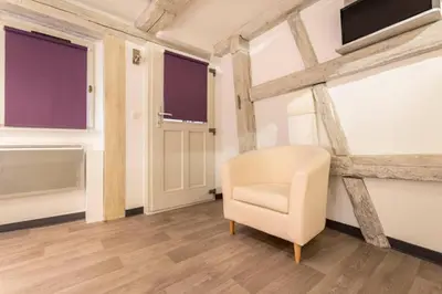 Télévision ou salle de divertissement dans l'établissement Historic city center - Petite Venise suites