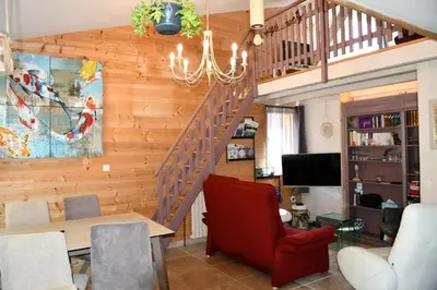 Télévision ou salle de divertissement dans l'établissement Gîte Le Cincle au cœur du massif des Vosges