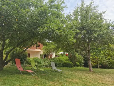 Jardin de l'établissement La grange à Léon