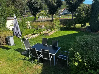 Jardin de l'établissement Appart chez Aurore et Jérôme La Bresse Centre Garage Wifi
