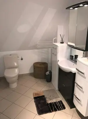 Salle de bains dans l'établissement Bel appartement de charme de 70 m2