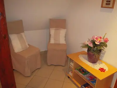 Coin salon dans l'établissement Bel appartement de charme de 70 m2