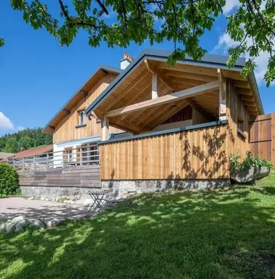 Bâtiment de la maison de vacances