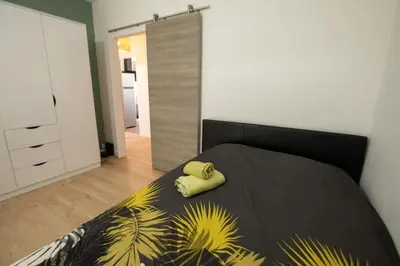 Un ou plusieurs lits dans un hébergement de l'établissement NEW appartement proche gare et centre-ville