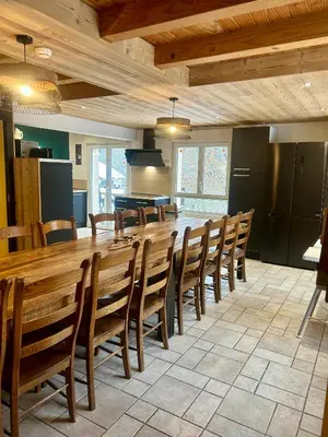 Coin salon dans l'établissement Domaine des oiseaux