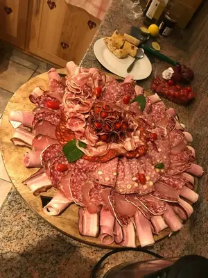 Nourriture dans le chalet ou à proximité