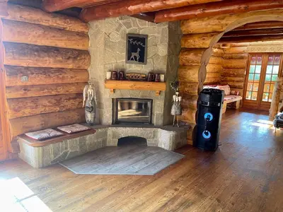 Plan de l'établissement Chalet SPA Le Royal Nathalie MN La rouge