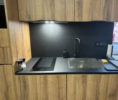 Cuisine ou kitchenette dans l'établissement MISIC HOME