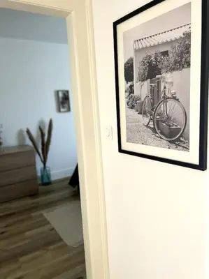 Plan de l'établissement appartement cosy et lumineux avec parking gratuit