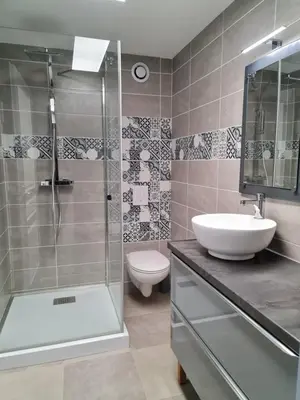 Salle de bains dans l'établissement La Clémentine