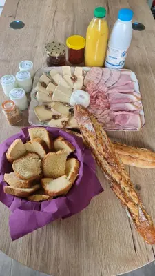 Nourriture dans la maison d'hôtes ou à proximité