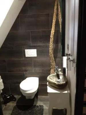 Salle de bains dans l'établissement Loft i gemelli