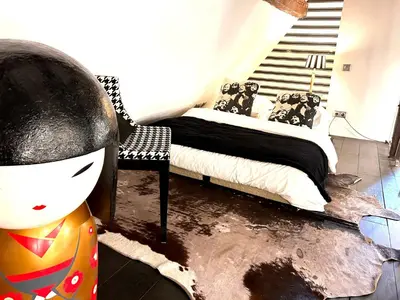 Un ou plusieurs lits dans un hébergement de l'établissement Loft i gemelli