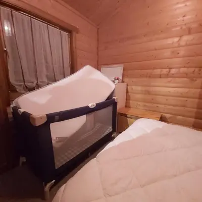 Un ou plusieurs lits dans un hébergement de l'établissement chalet de la Cercenée