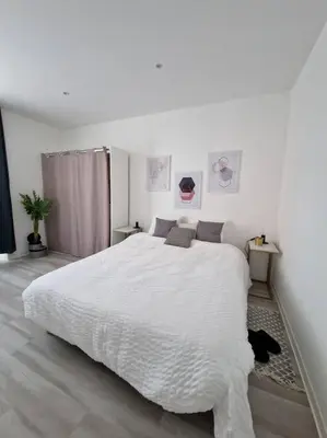 Un ou plusieurs lits dans un hébergement de l'établissement 【】Le Prestigieux【】 , Belfort ville