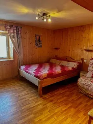 Un ou plusieurs lits dans un hébergement de l'établissement Charmant gîte au coeur du Centre Ville