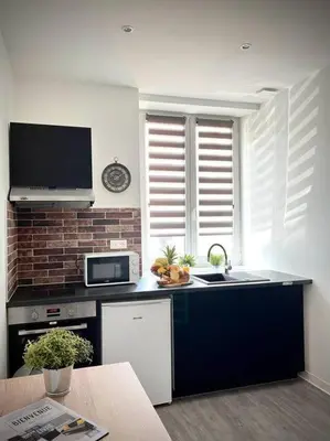 Cuisine ou kitchenette dans l'établissement 【】La Fabrique【】, Belfort ville