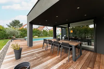 Piscine de l'établissement La Sublime villa avec piscine ou située à proximité