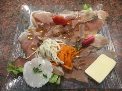 Nourriture dans l'hôtel ou à proximité
