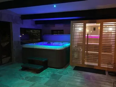 Plan de l'établissement Les Fougères 12 personnes SPA/SAUNA