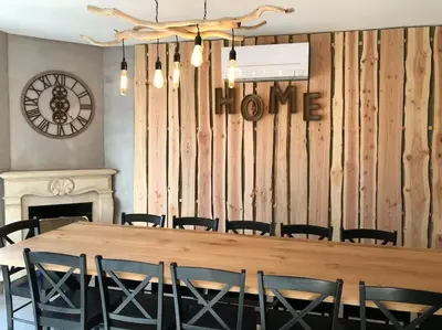 Plan de l'établissement Les Fougères 12 personnes SPA/SAUNA