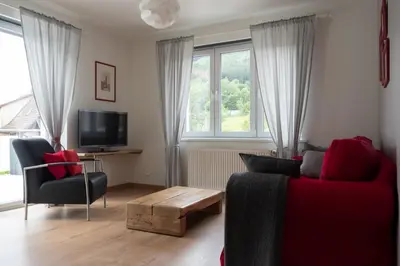 Télévision ou salle de divertissement dans l'établissement A l Orée du Bois
