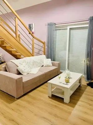 Coin salon dans l'établissement Gîte Cosy au cœur de l'Alsace
