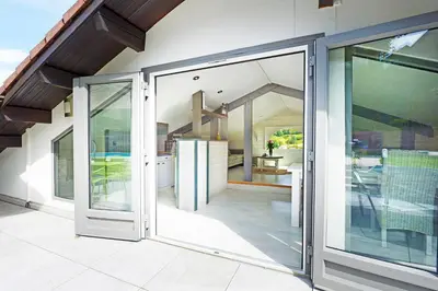 Balcon ou terrasse dans l'établissement Bargkass - Vue montagne et piscine