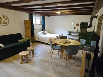 Un ou plusieurs lits dans un hébergement de l'établissement la Parenthèse Kaysersberg