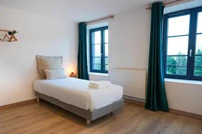 Un ou plusieurs lits dans un hébergement de l'établissement Le Perchoir du Grand Valtin - Gîte 5 personnes - Altitude 830