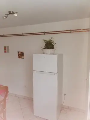 Cuisine ou kitchenette dans l'établissement Chez Raphaël